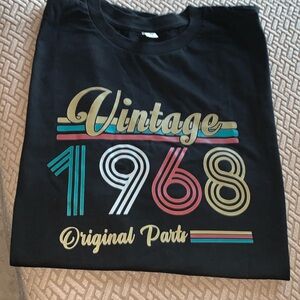Tee Shirt “Vintage 1968 Original Parts” NWOT